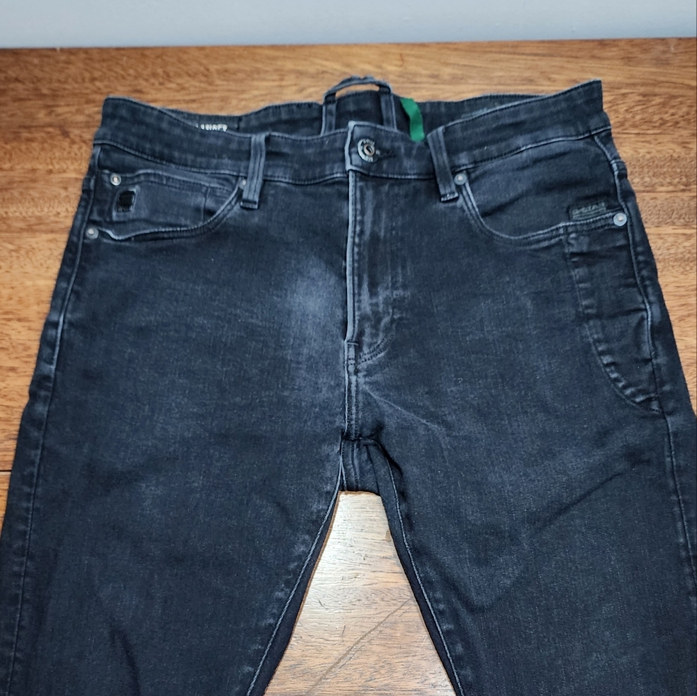 Gstar lancet skinny 33x31 black
